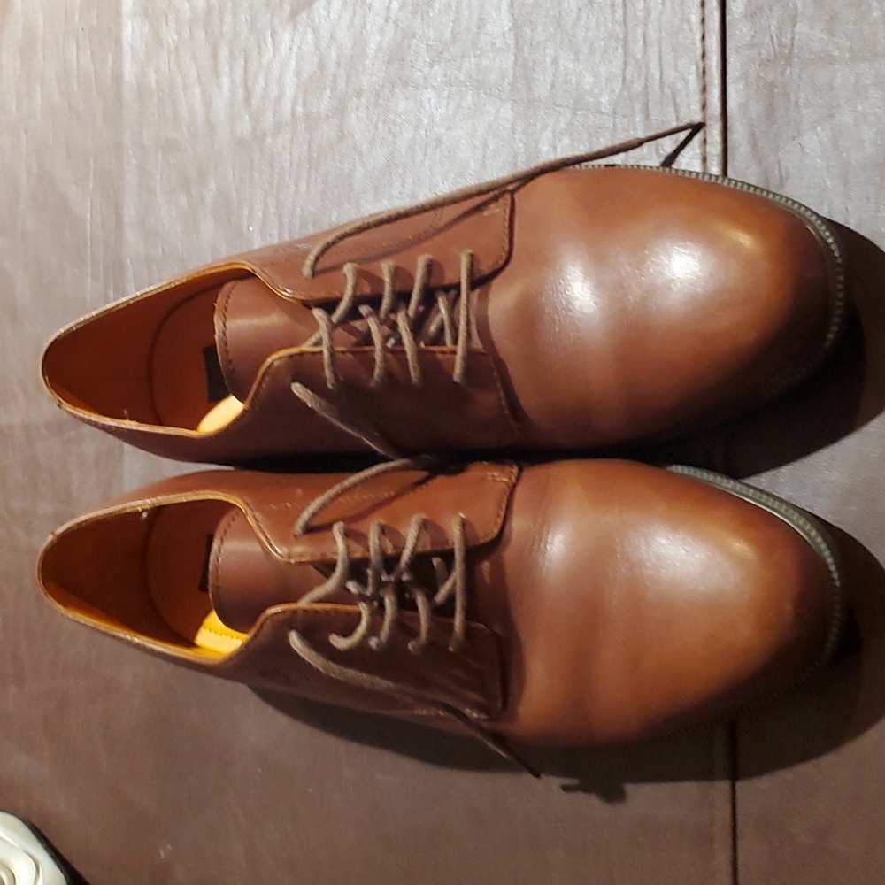 Vintage Timberland Waterproof Plain Toe Oxford Burgundy Brown